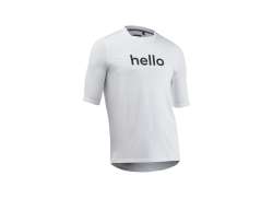 Northwave Bomb Hello Goodbye Jersey Da Ciclismo Manica Corta Uomini Bianco White