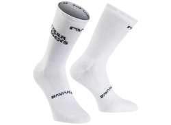 Northwave Clean Cykelsockor Vit - L