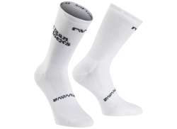 Northwave Clean Cyklistické Ponožky Bílá - L