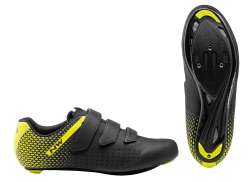 Northwave Core 2 Buty Rowerowe Black/Yellow Fluor.