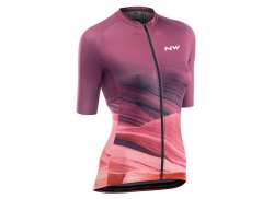 Northwave Earth Camisola De Ciclismo Ss (Manga Curta) Mulheres Purple