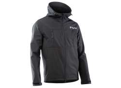 Northwave Easy Out Softshell Giacca Uomini Black