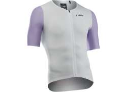 Northwave Extreme Cycling Jersey Ss Men White/Lilac - 3XL