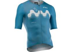 Northwave Extreme Evo Cycling Jersey Ss Men Denim Blue - XL