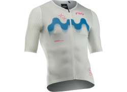 Northwave Extreme Evo Fietsshirt KM Heren Off White - 2XL
