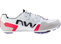 Northwave Extreme X Pantofi De Ciclism Alb/Liliac/Roșu - 45