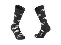 Northwave Eyes Chaussettes De Cyclisme Noir Black