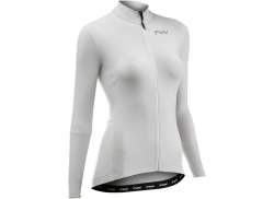 Northwave Fahrenheit Jersey Da Ciclismo Donne Chiaro Grigio - S