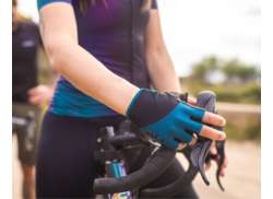 Northwave Fast Cycling Gloves Women Black/Blue - L