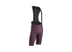 Northwave Fast Fietsbroek Kort Bretels Grape Wine - L