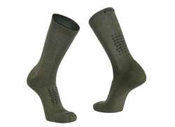 Northwave Fast Hiver Haut Chaussettes De Cyclisme Green/Black