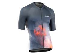 Northwave Fire Cycling Jersey Ss Men Gray/Red
