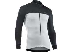 Northwave Force 2 Camisola De Ciclismo Ls Cinzento/Preto - 3XL