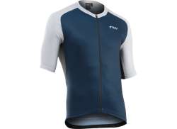 Northwave Force 2 Cycling Jersey Ss Blue - L