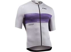 Northwave Force Evo Cyklistick&yacute; Dres Ss &Scaron;ed&aacute;/Fialov&aacute; Gray/Purple