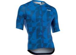 Northwave Force Evo Fietsshirt KM Blauw - L
