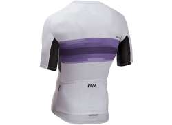 Northwave Force Evo Fietsshirt KM Grijs/Paars - 3XL