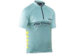 Northwave Force Evo Junior Fietsshirt KM Blauw/Surf - 10