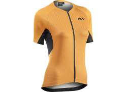 Northwave Force Evo Maillot De Ciclista Mg Mujeres Ocre - 2XL