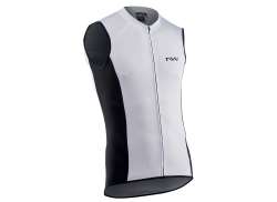 Northwave Force Maillot De Ciclista Sin Mangas Blanco