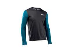 Northwave Freedom AM Cycling Jersey Ls Black/Blue - 2XL