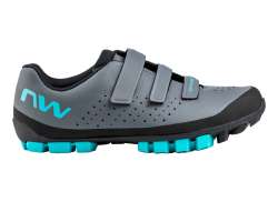 Northwave Hammer Chaussures Femmes Gris/Turquoise - 39,5