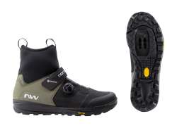 Northwave Kingrock Plus GTX Fahrradschuhe Schwarz/Gr&#252;n - 40,