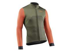 Northwave Lamă 2 Jachetă De Ciclism Bărbați Verde/Scorțișoară - XL