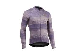 Northwave Lamă Tricou Cu M&acirc;necă Lungă Pentru Ciclism Ls Bărbați Nisip/Purpuriu Zand/Paars