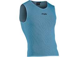Northwave Light Cycling Jersey Sleeveless Denim Blue - S