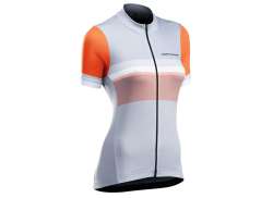 Northwave Origin Débardeur De Cyclisme Mc Femmes Ice/Orange - XS