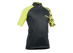 Northwave Origin Junior Cycling Jersey Ss Black/Yellow - 10