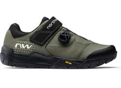 Northwave Overland Plus Cal&ccedil;ado De Ciclismo Dark Green