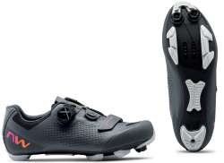 Northwave Razer 2 Scarpe Ciclismo Donne Grijs/Lobster