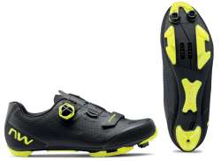 Northwave Razer 2 Sykkelsko Herre Black/Yellow