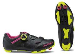 Northwave Razer MTB Chaussures Femmes Black/Fuchsia