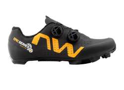 Northwave Rebel 3 Epic Series Shoes Black/Yellow - 48