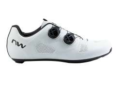 Northwave Revolution Bred Sykkelsko Hvit/Svart White/Black