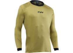 Northwave Sharp Fahrradtrikot Herren Grün Khaki - L