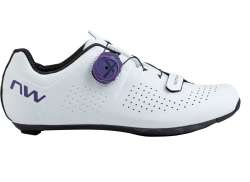 Northwave Storm Carbon Cycling Shoes Women White/Purple - 36