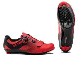 Northwave Storm 碳 骑行鞋 红色/黑色
