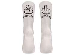 Northwave Sunday Monday Chaussettes De Cyclisme Blanc - S 36-39