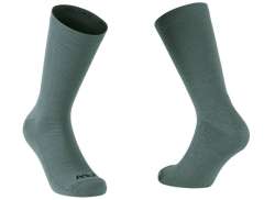 Northwave Switch High Fahrradsocken Shark Grau - S 36-39