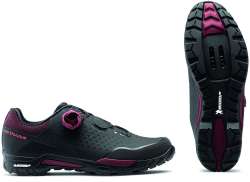 Northwave X-Прицепной Plus Велосипедная Обувь Женщины Черный/Фиолетовый