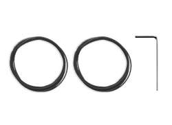 Northwave 鞋 鞋带 为. SLW X-刻度盘 - 黑色