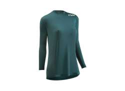 Northwave Xtrail 2 Cycling Jersey Ls Women Petrolium/White Petrolium/Wit