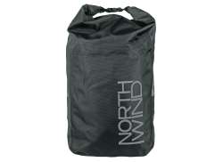 Northwind Enkele Fietstas Achter 15L - Zwart