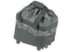 Northwind Giselle Reflejar Cesta Para Bicicleta Trasero 12L - Negro