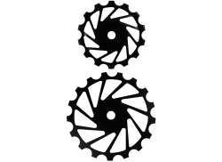 NovaRide Oversized  Deraileur Wheel Rear 14/17T - Black