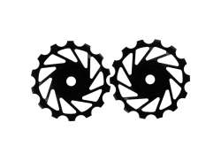 NovaRide セラミック プーリー  ホイール 14T MTB - ブラック